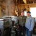 Patrick and Mitch....apprentice being taught by our Syrup Master