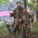 Dave's first goose and and Darius' first duck